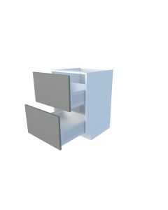 Põrandakapp 2 sahtliga, 60-69 cm