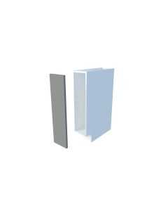 Madal väljatõmmatav köögikapp (ilma sisuta), 60-69 cm