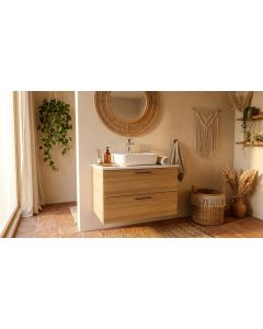 Lavena vannitoa valamukapp 2 sahtliga, 80-89 cm