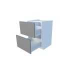 Põrandakapp 2 sahtliga, 30-39 cm