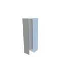 Kõrge väljatõmmatav köögikapp (ilma sisuta), 50-59 cm