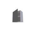 Seinakapp 1 ukse ja vaheriiuliga, 60-69 cm