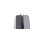 Diagonaalne kaheukseline nurgakapp vaheriiuliga, 60 cm