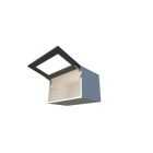 Seinakapp üles avaneva klaasuksega 35×90–99 cm – elegantne ja valgusküllane köögikapp